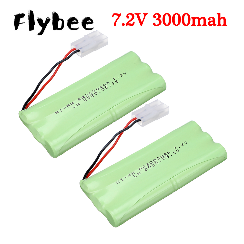 Rc Hobby Hub - 7.2v Rechargeable Battery 3000mah NiMH Battery