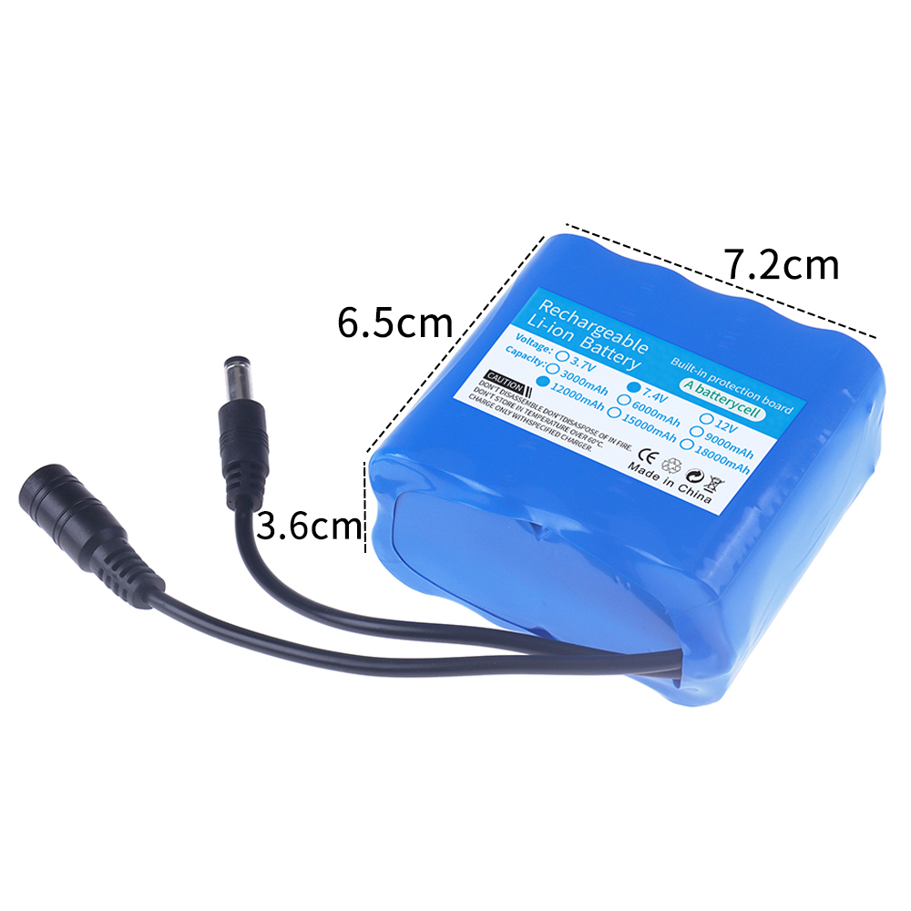 2S4P 18650 Lithium Battery 7.4 - огляд і ціна Rc Hobby Hub