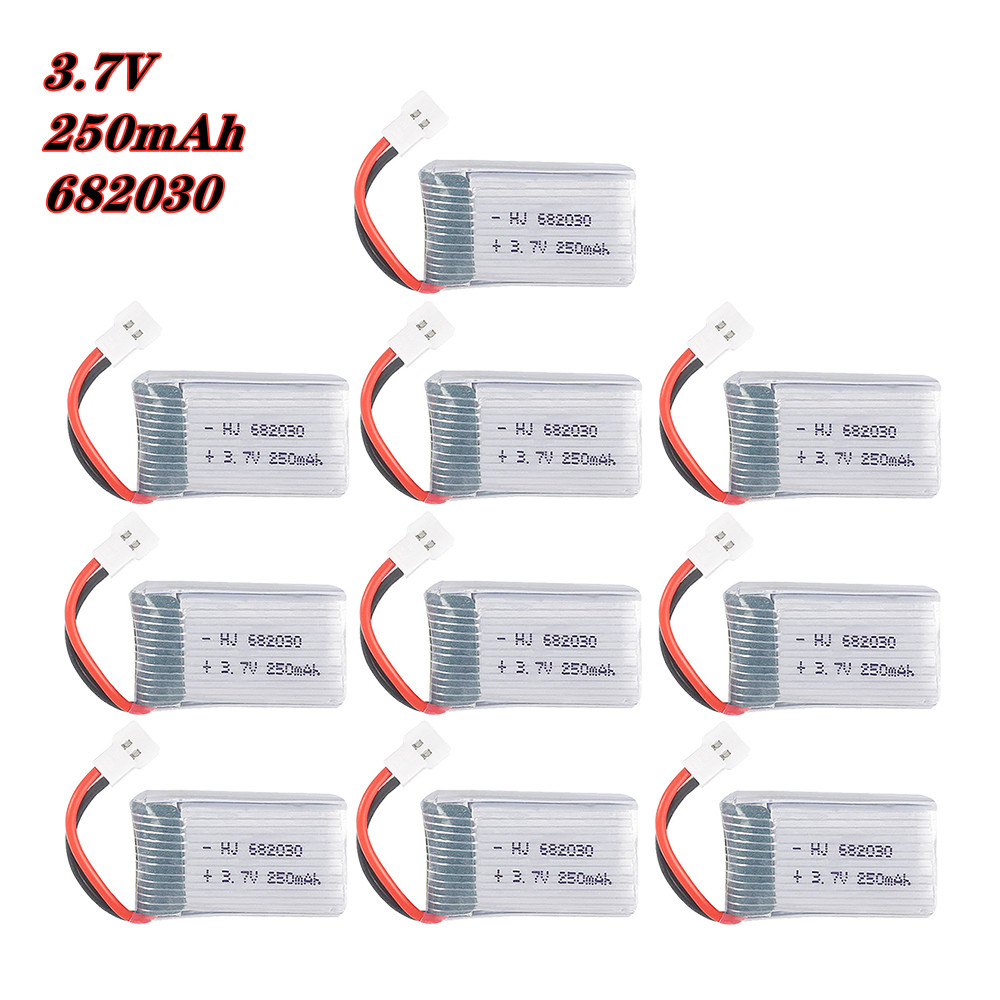 4/5/10pcs High Rate 3.7V 250mA - огляд і ціна Rc Hobby Hub