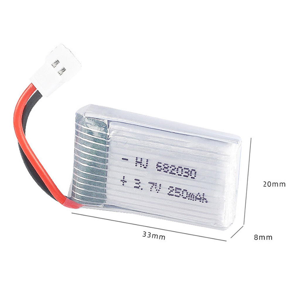 4/5/10pcs High Rate 3.7V 250mA - огляд і ціна Rc Hobby Hub