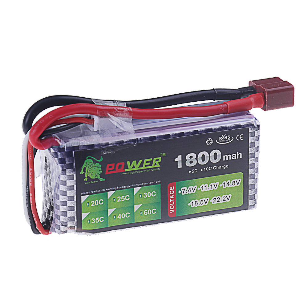 3S 11.1V Lipo Battery Deans T  - огляд і ціна Rc Hobby Hub