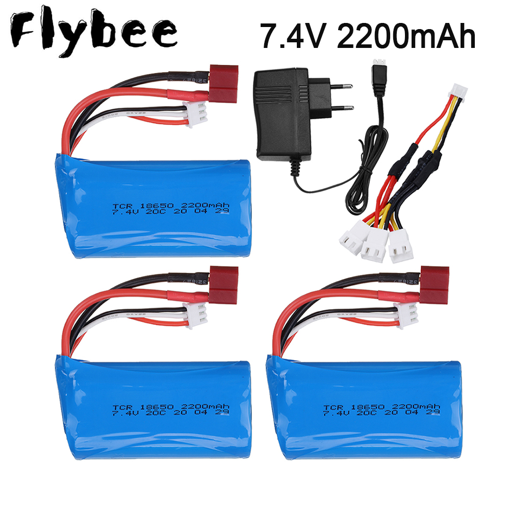 7.4V 2200mAh 18650 Lipo Batery - огляд і ціна Rc Hobby Hub