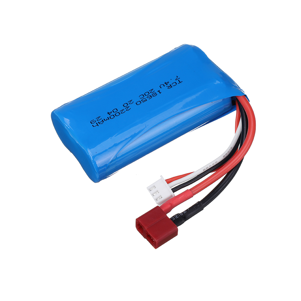 7.4V 2200mAh 18650 Lipo Batery - огляд і ціна Rc Hobby Hub