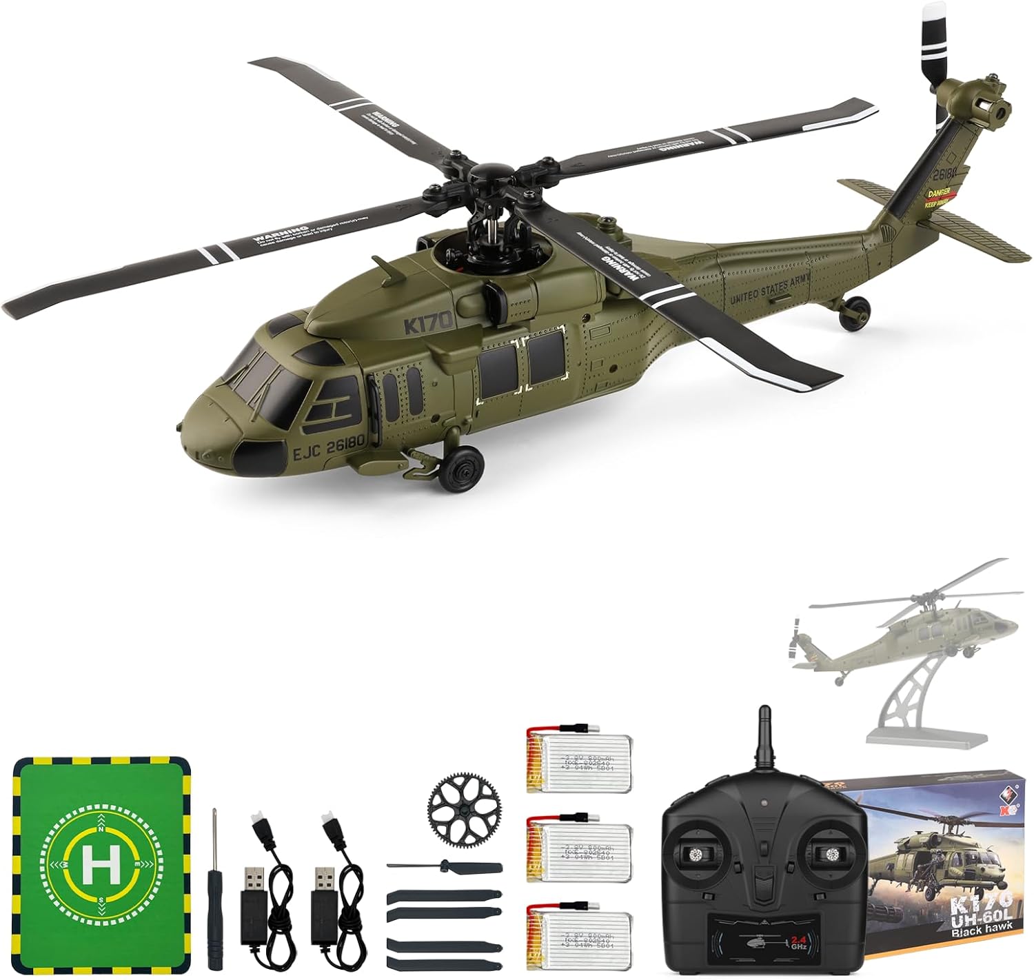 WLtoys K170 Brushless 4-CH RC  - огляд і ціна Rc Hobby Grade