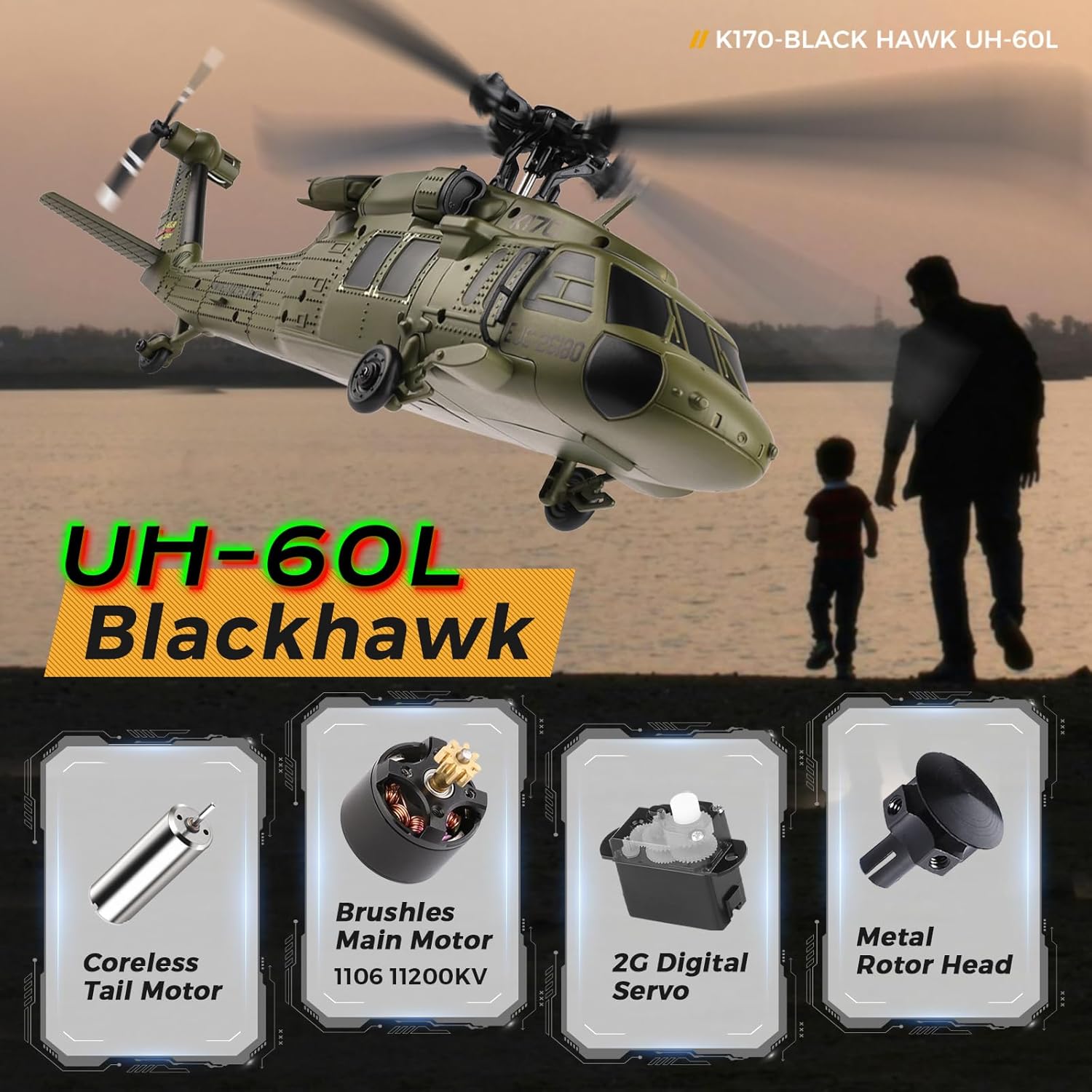 WLtoys K170 Brushless 4-CH RC  - огляд і ціна Rc Hobby Grade