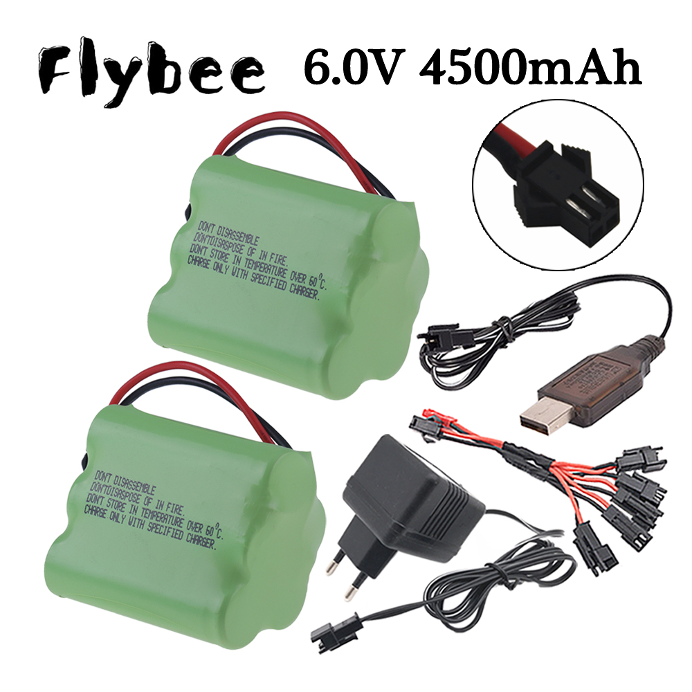 6v 4500mAh Ni-MH Battery SM Pl - огляд і ціна Rc Hobby Hub