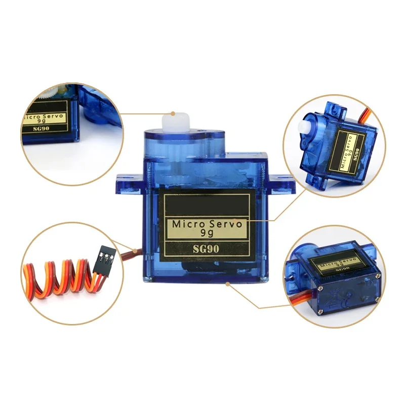 2/4/8/20Pcs SG90 9G Micro Serv - огляд і ціна Rc Hobby Grade