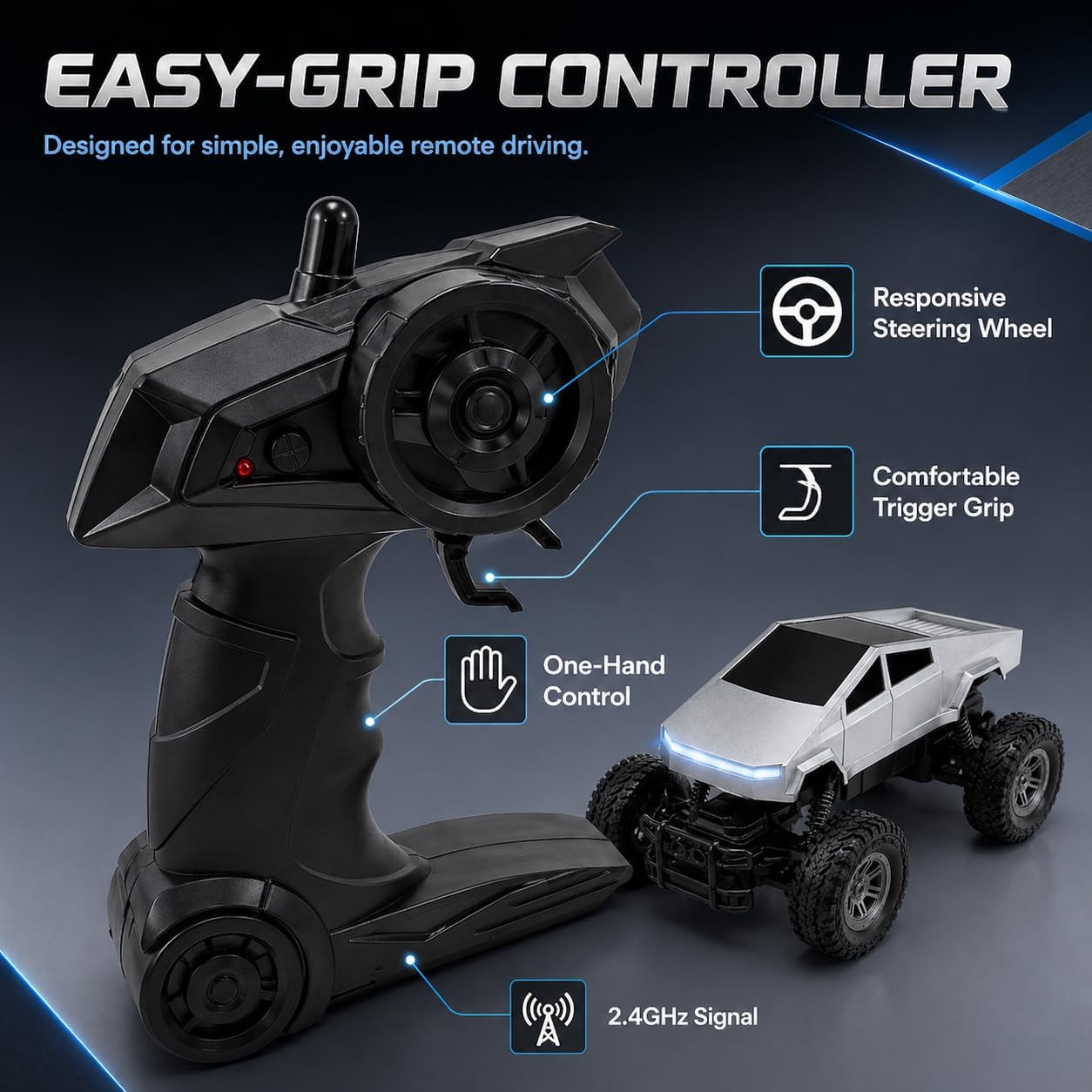 1:18 RC Car Remote Control Tru - огляд і ціна Rc Hobby Grade Truck