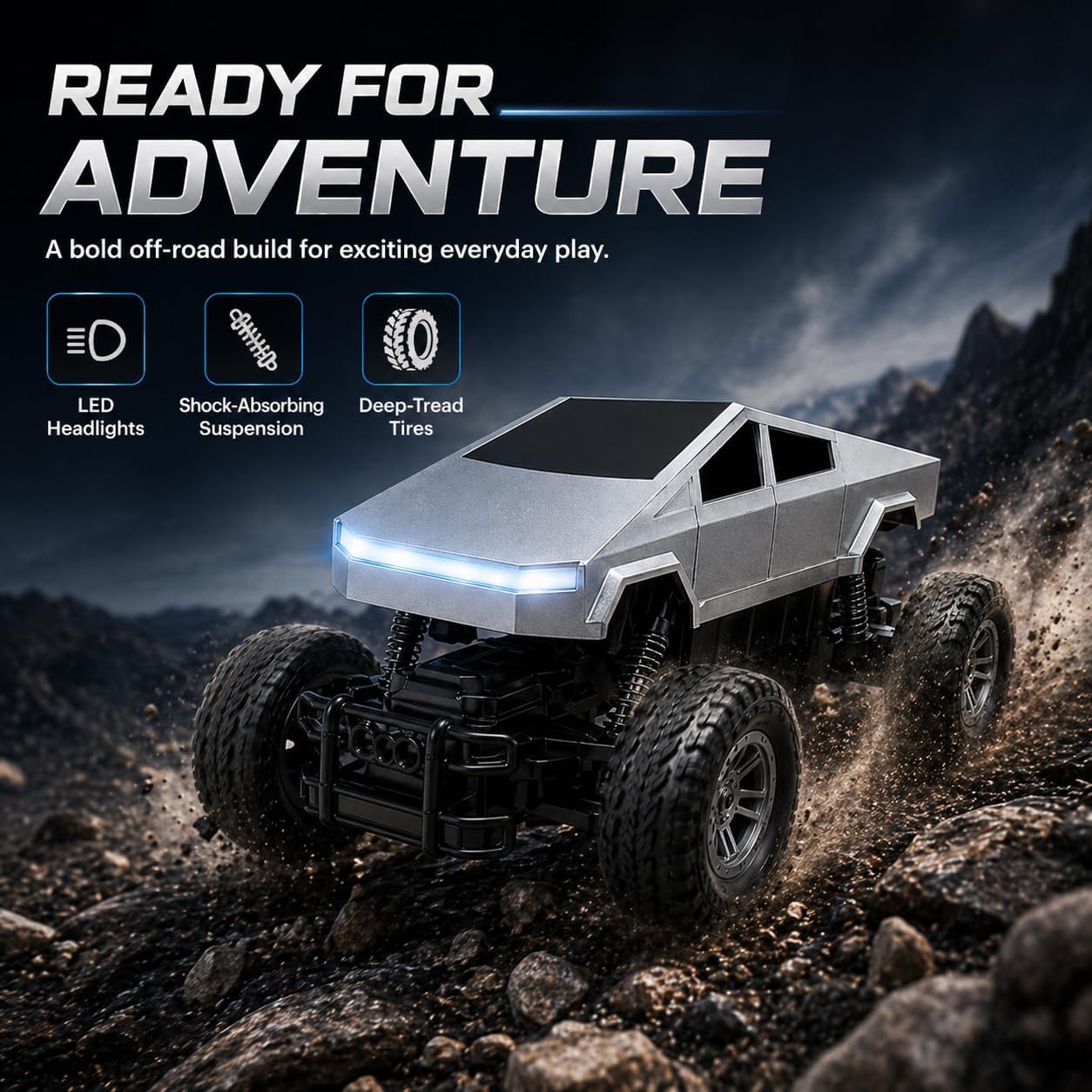 1:18 RC Car Remote Control Tru - огляд і ціна Rc Hobby Grade Truck