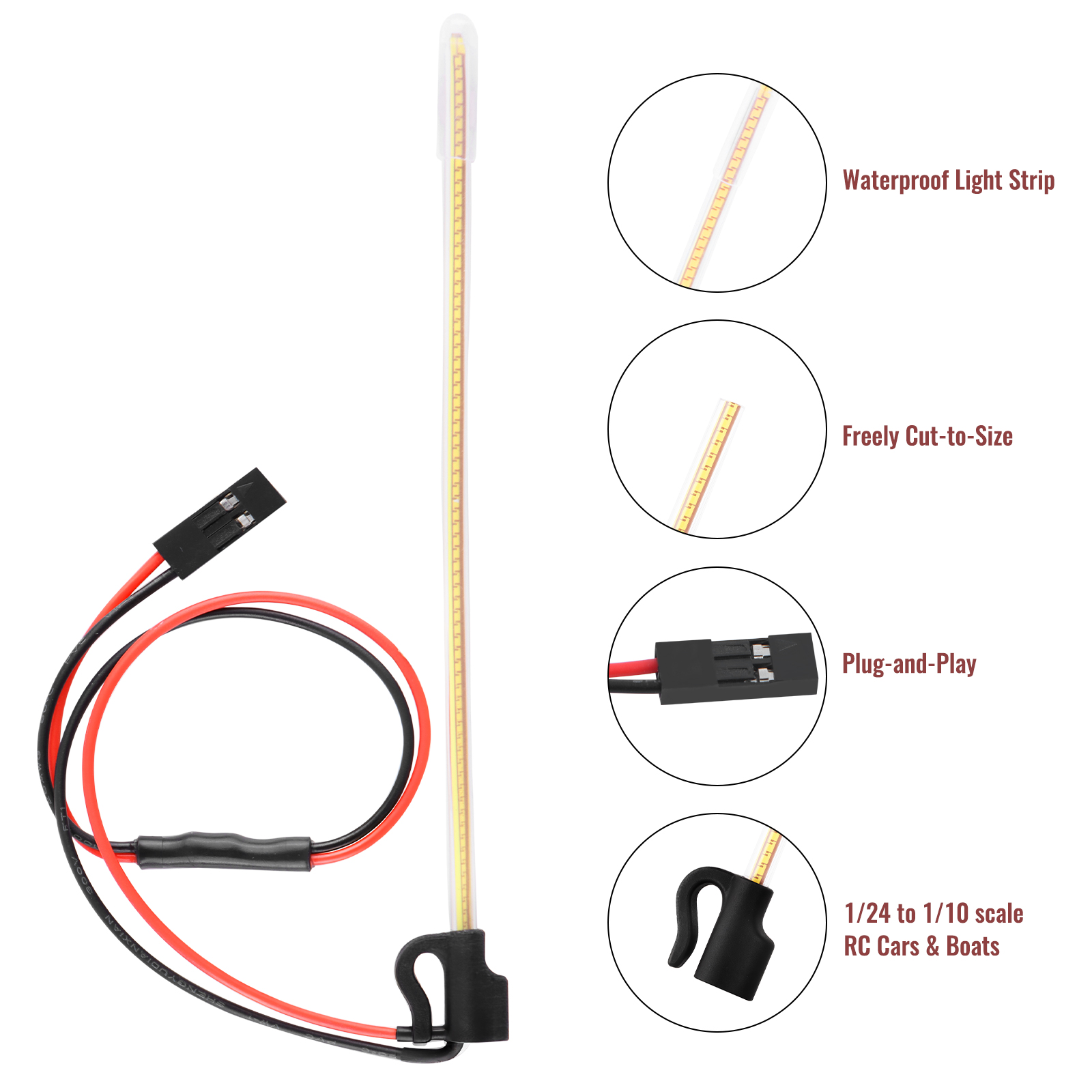 ModRax 2PCS LED RC Antenna Lig - огляд і ціна Rc Hobby Toucan