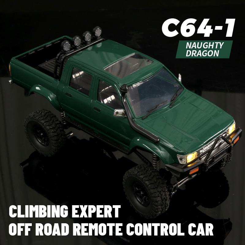 Full Scale WPL C64 4WD Climbin - огляд і ціна Rc Hobby Grade Truck