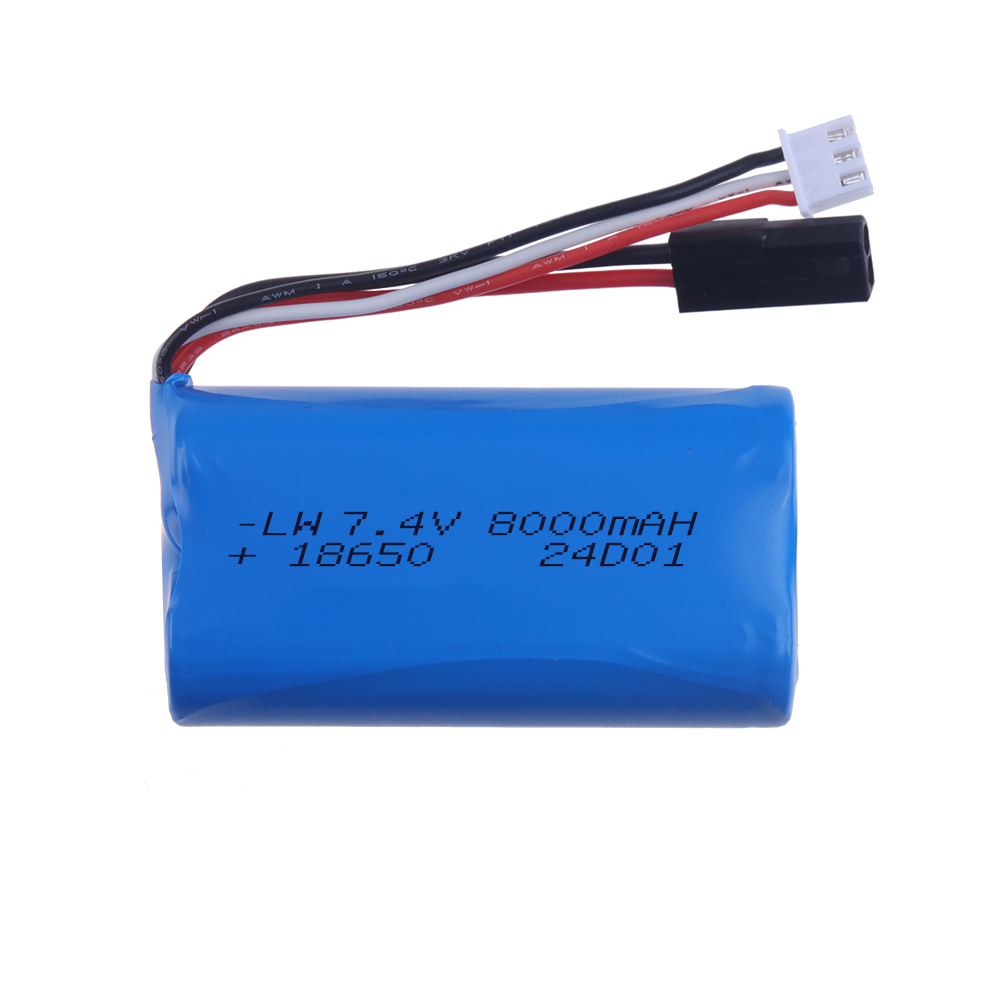 (5500 Plug) 18650 7.4V 8000Mah - огляд і ціна Rc Hobby Hub