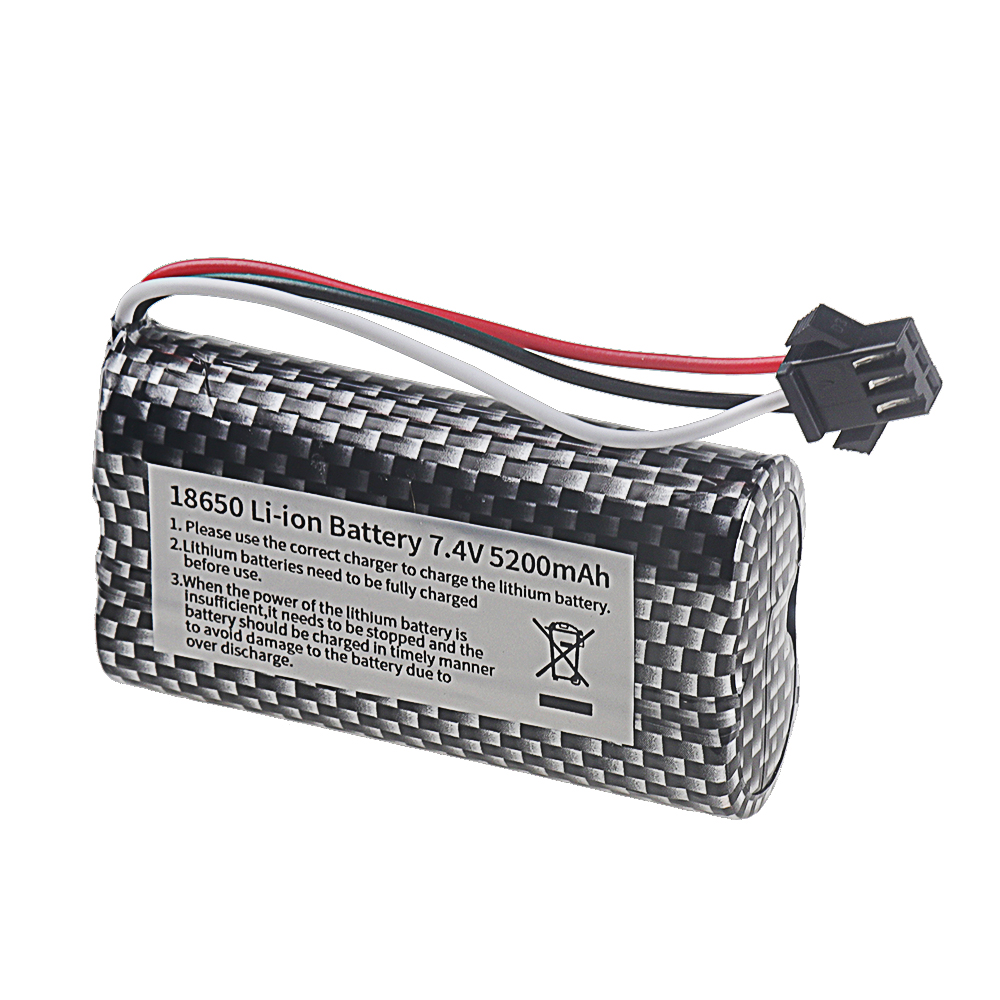 18650 Li-ion 7.4V 5200mAh Batt - огляд і ціна Rc Hobby Hub