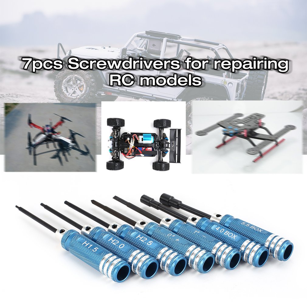YSIDO 7Pcs 1.5 2.0 2.5mm Hex S - огляд і ціна Rc Hobby Tool Kit