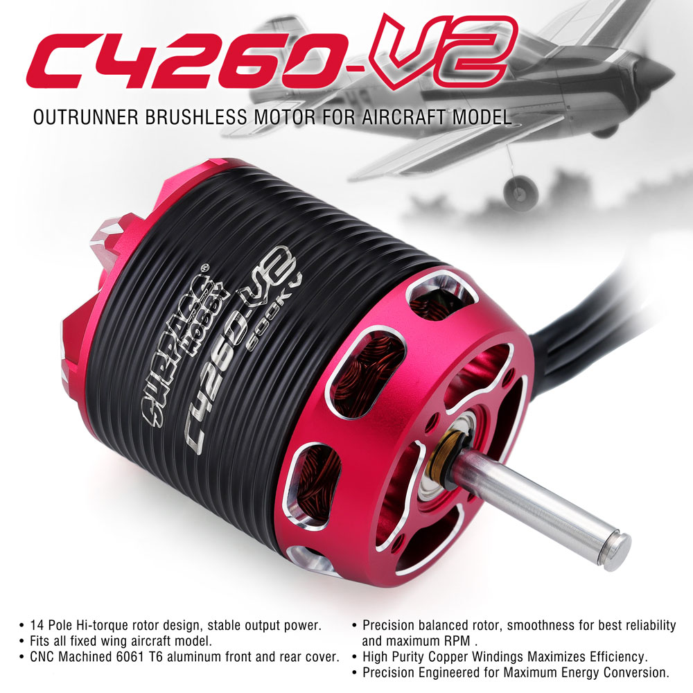 SURPASS HOBBY C4240 750KV/850K - огляд і ціна Rc Hobby Grade