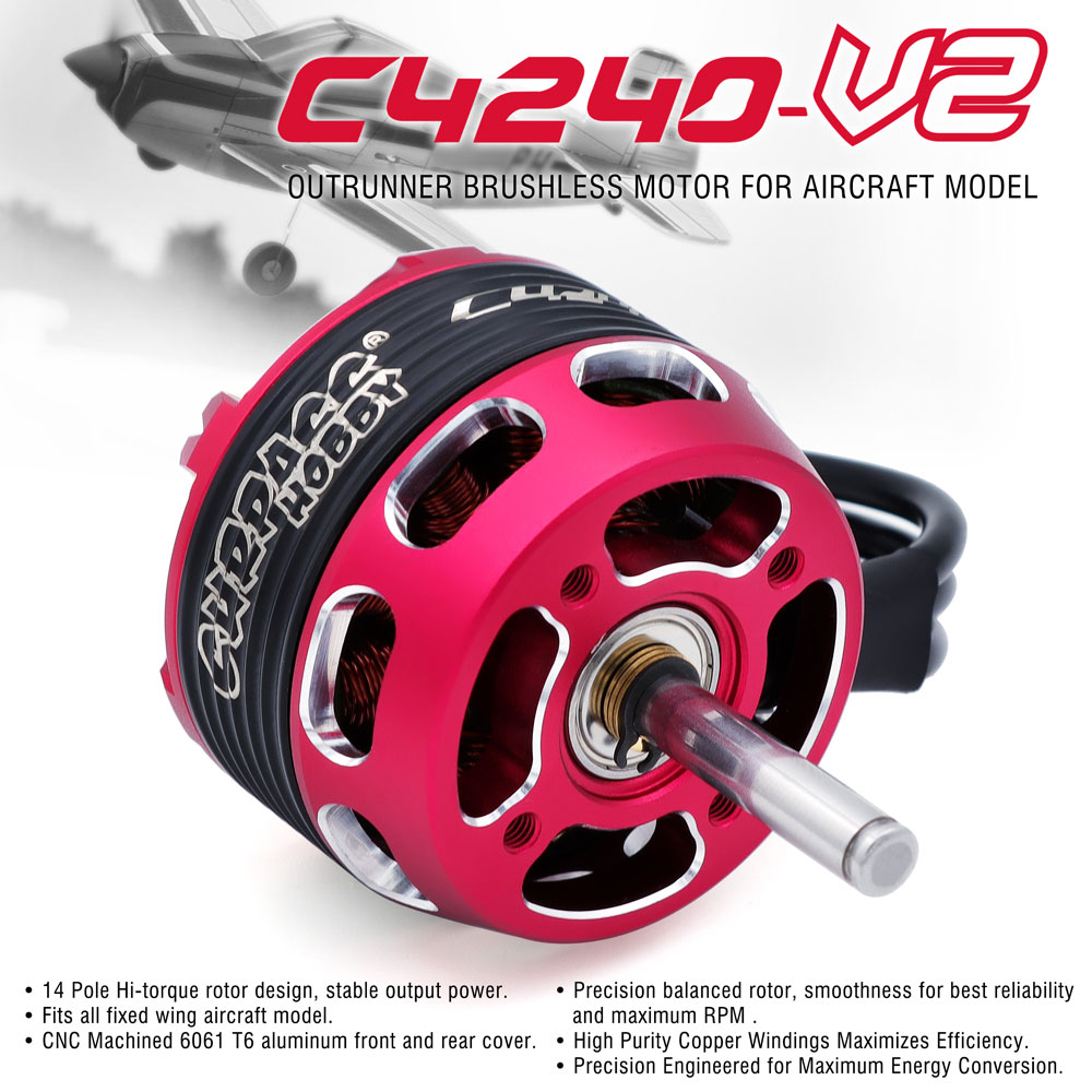 SURPASS HOBBY C4240 750KV/850K - огляд і ціна Rc Hobby Grade