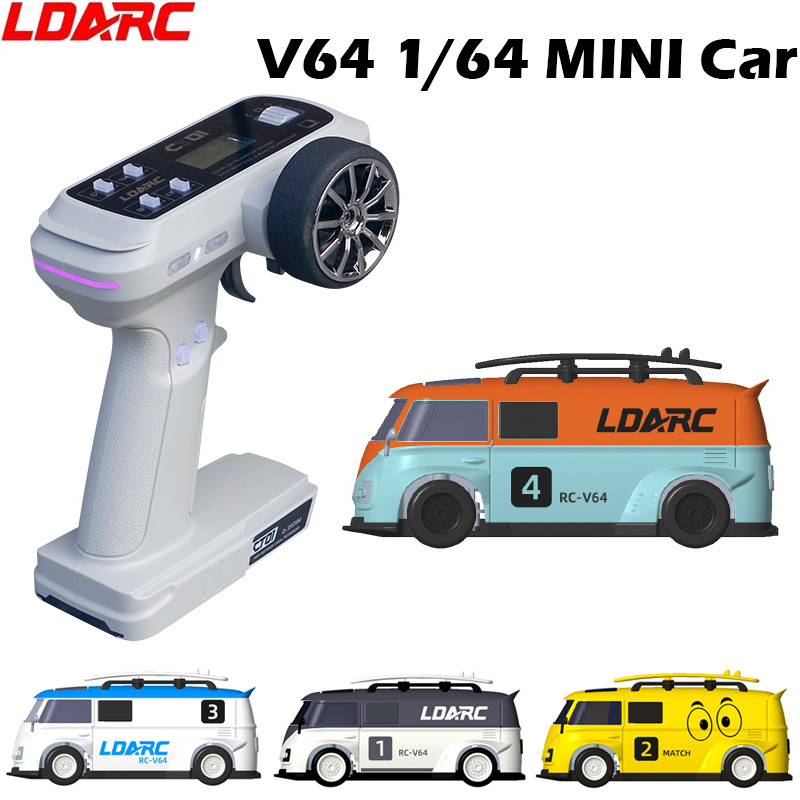 1:64 LDARC V64 Mini Remote Con - огляд і ціна Hobby Rc Van