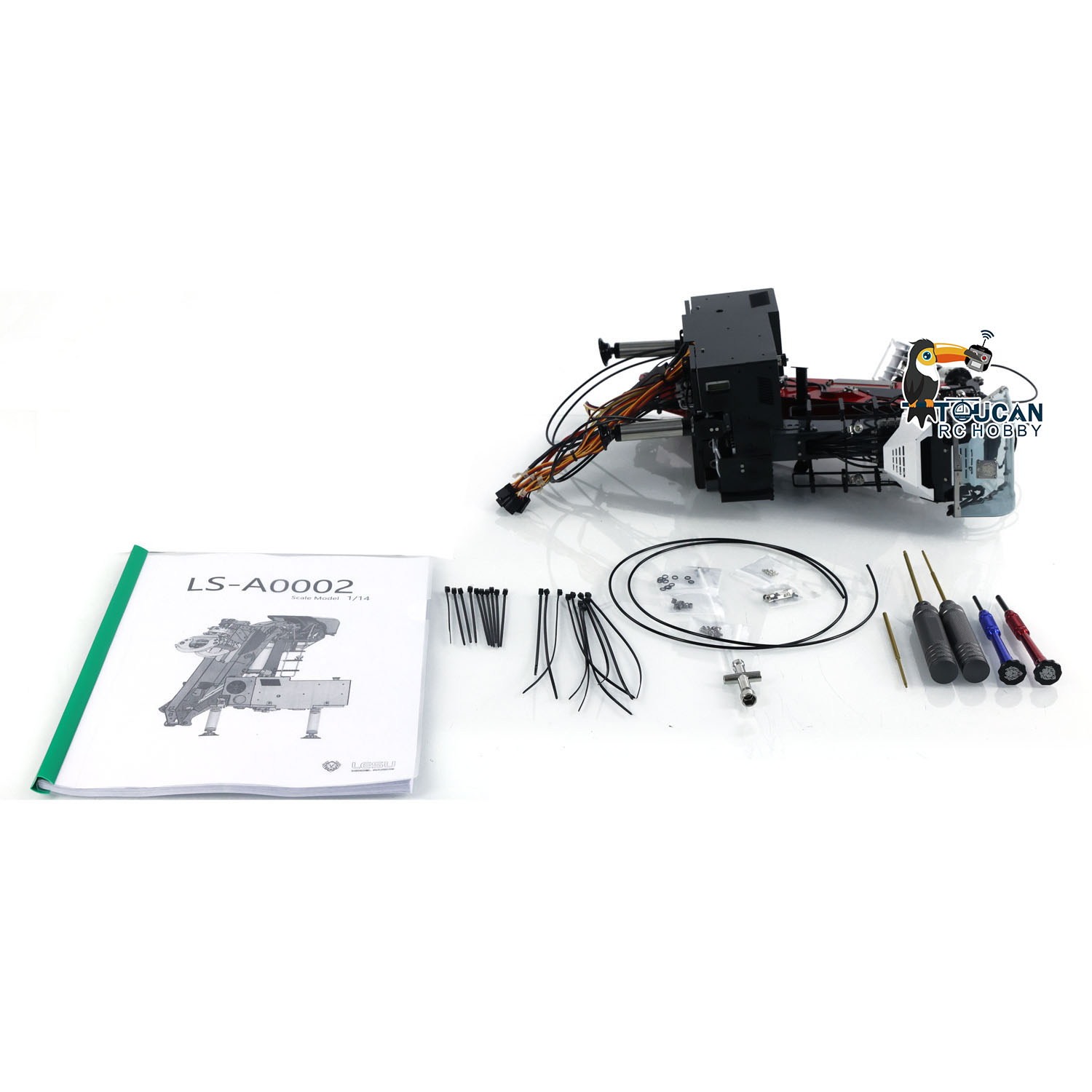 A0002 LESU Metal RC Hydraulic  - огляд і ціна Rc Hobby Toucan